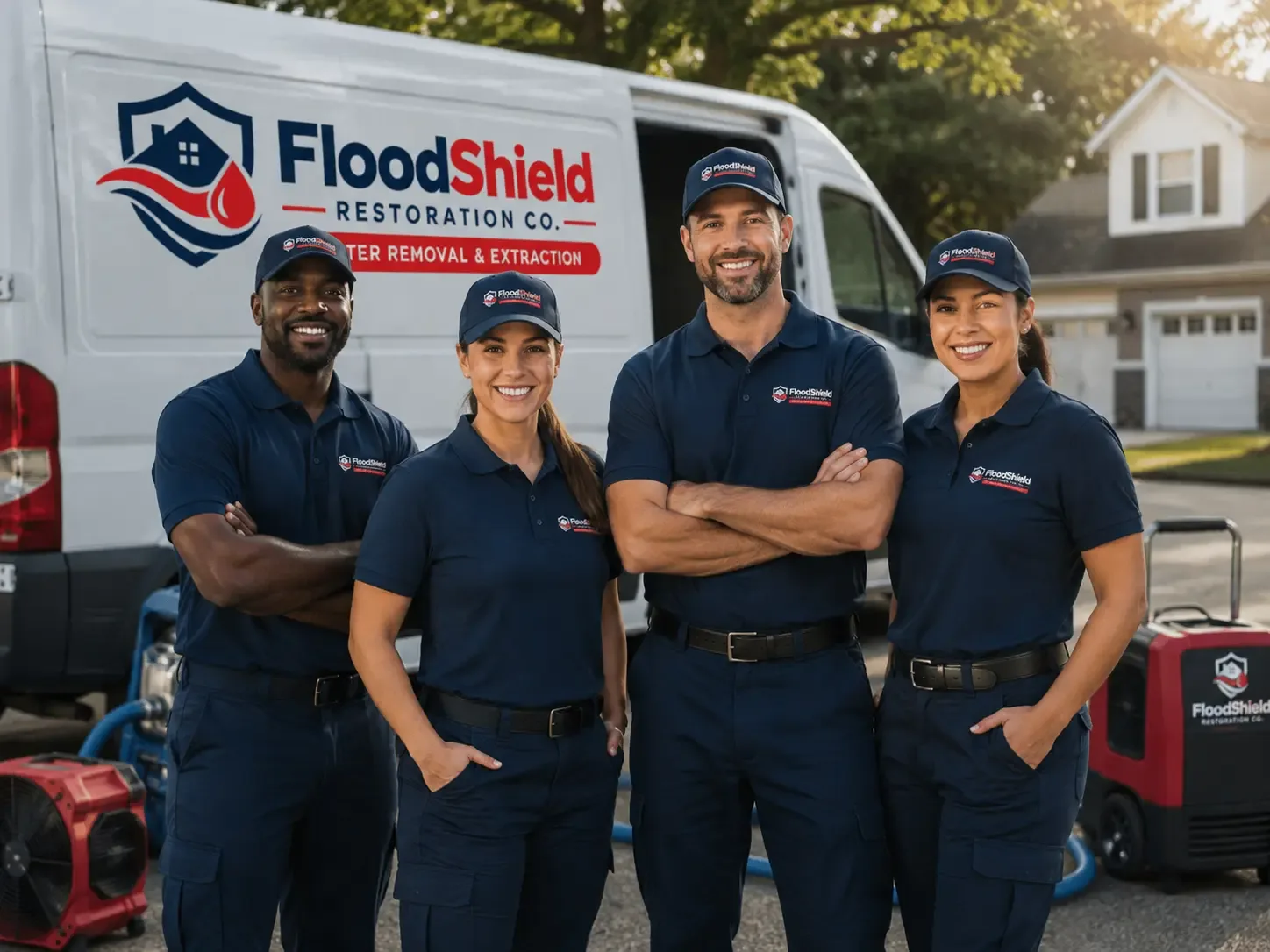 Flood Damage Restoration company in Rock Island, TX